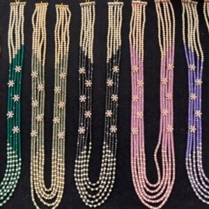 Making jewellery CZbeads & sarvoski pearls