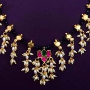 Traditional Black beads making jewellery