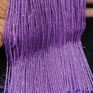CZ High crushed Beads Dark Voilet Each 1 Line
