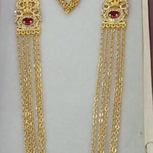 Traditional Micro gold chandraharam