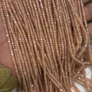 CZ High Crushed Beads Each one Line