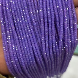 CZ High Crushed Beads Each one Line