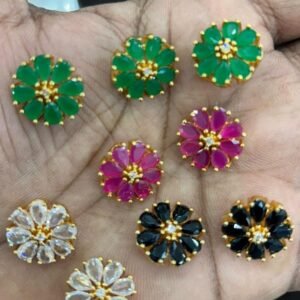 3 holes connector (white, green, pink, Black)