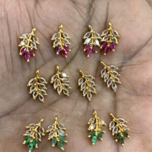 Polki Leaf pendent Each one