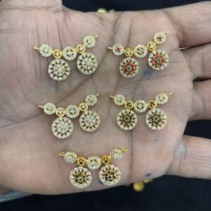 Small Locket CZ Stones